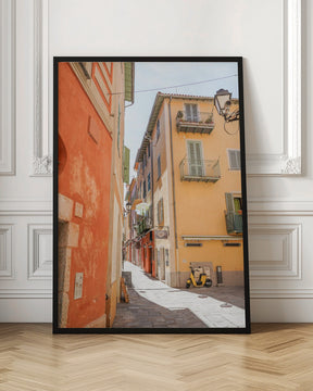 Colors of Menton Poster