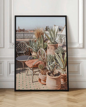Rooftop in Marrakech Poster