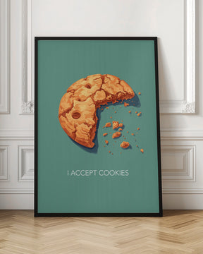 I Accept Cookies Poster