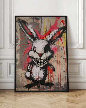 Scary Bunny Poster