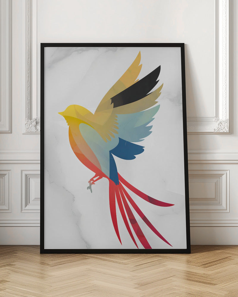 Colorful Bird Poster