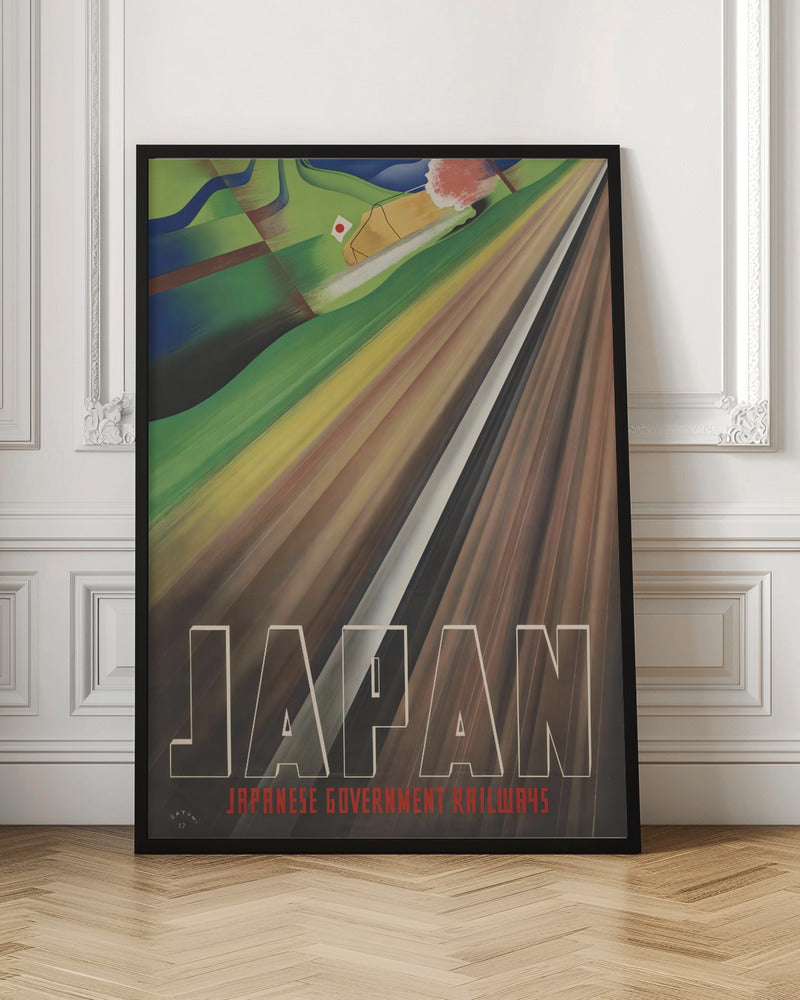 Japan - Japanese Government Railways Poster