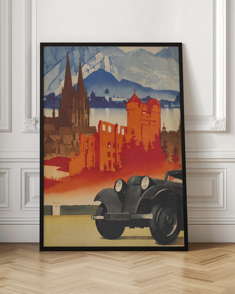 Motoring in Germany Poster