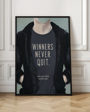 Winners Never Quit Poster