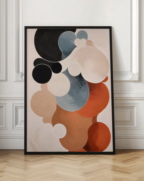 Abstract Clouds No 1 Poster