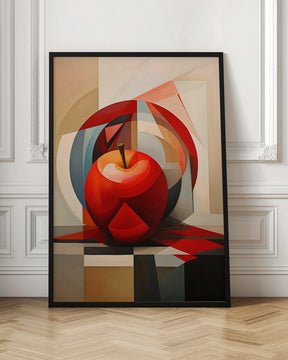 The Abstract Apple Poster