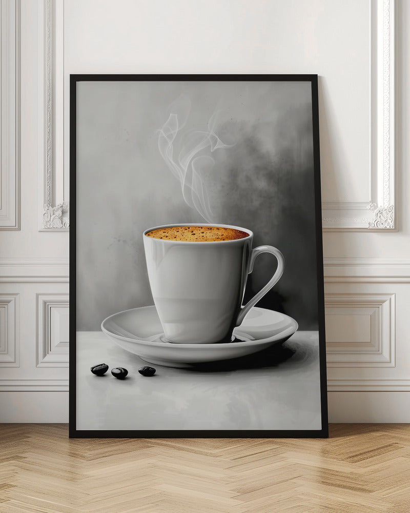 I Love Coffee Food Illustration Art (16) Poster