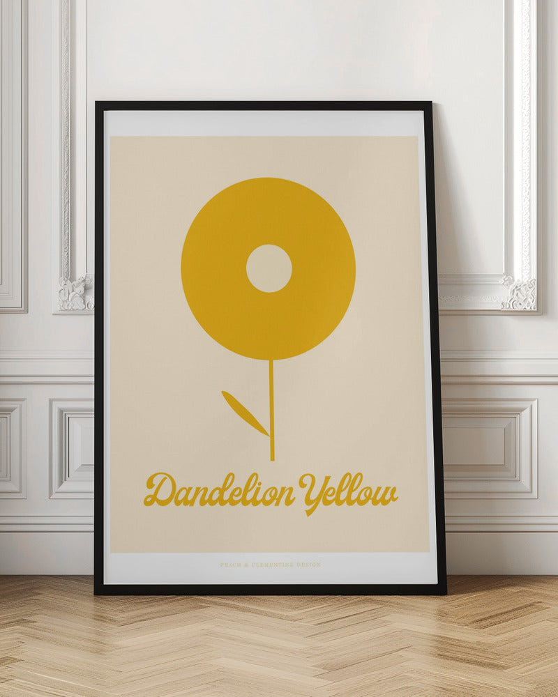 Pandc Dandelionyellow Copy Poster