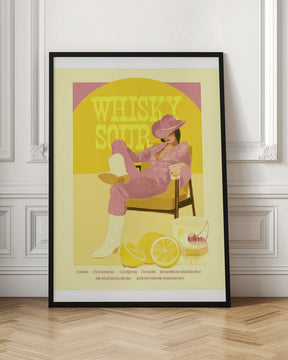 Jlr Whiskysour Pink Copy Poster