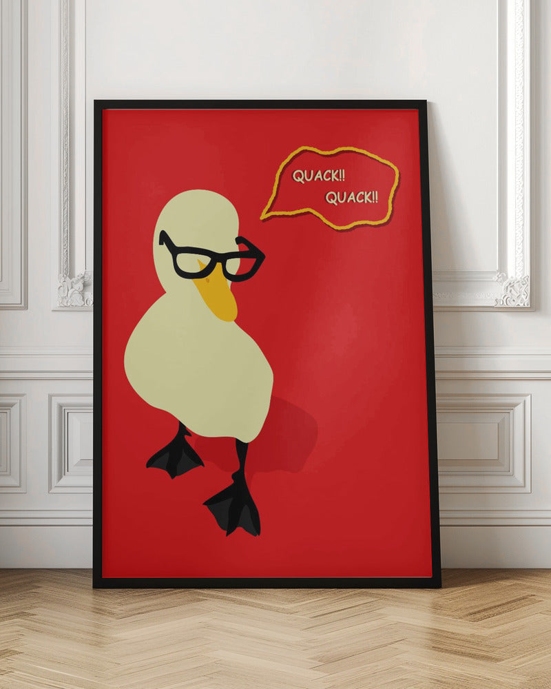 Dapper Duck Poster