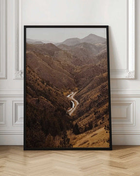 Golden Hour in Golden, Colorado Poster