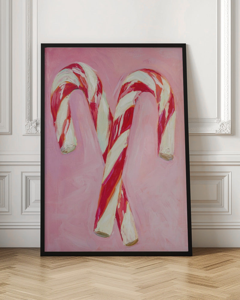 Candy Canes Poster