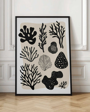 Ocean Shapes Poster