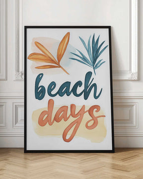 Sandy Serenity Poster