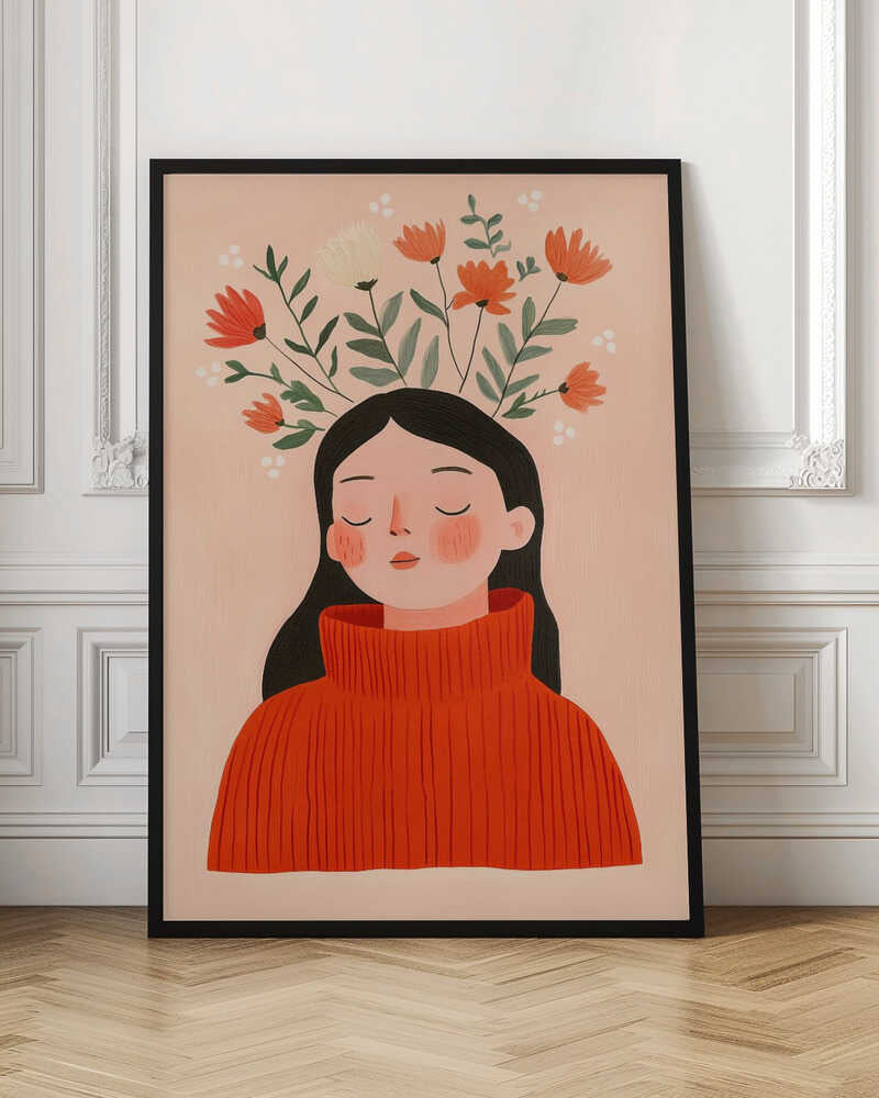 Floral Serenity Poster