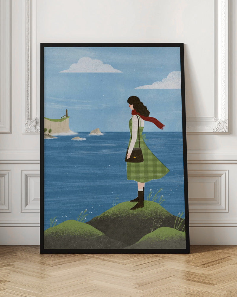 Irish Seaside Poster