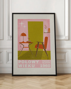 Mid Century Furniture Poster