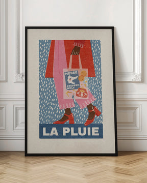 La Pluie French Style Poster