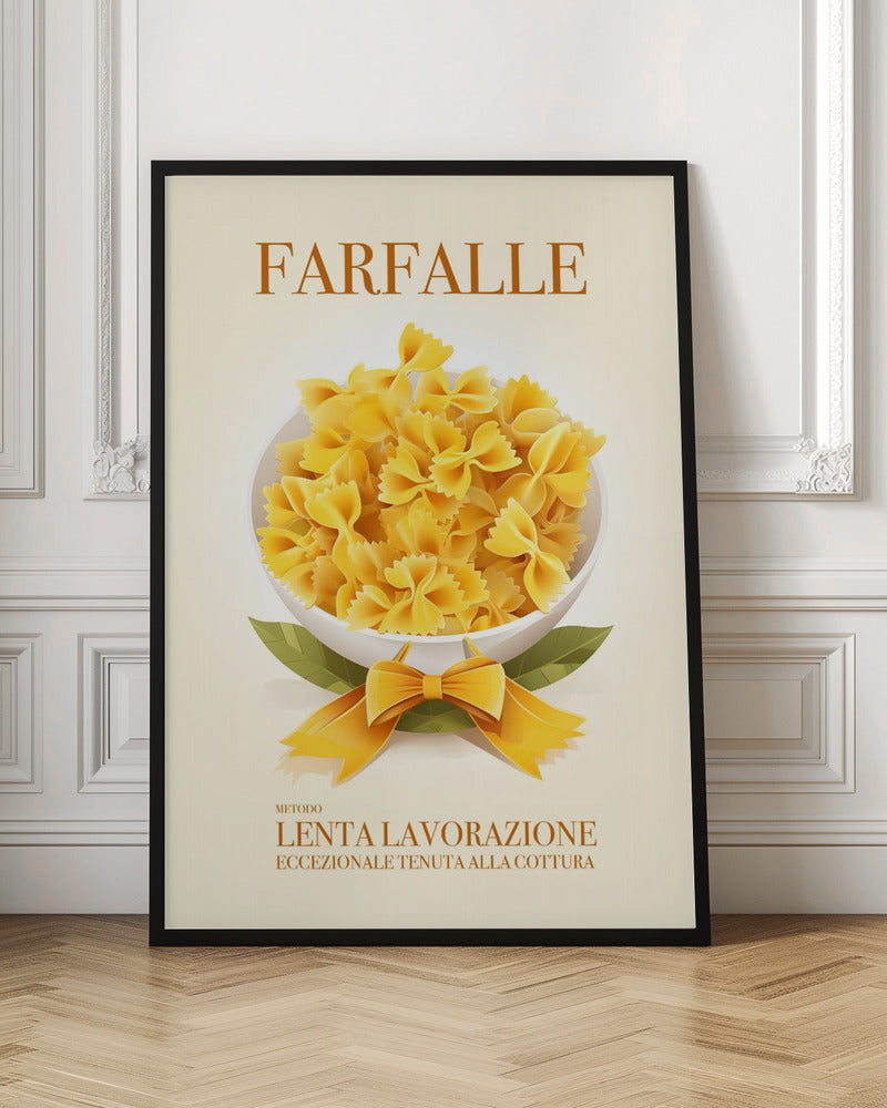 Pasta Farfalle Poster