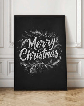 Holiday Chalk Wishes Poster