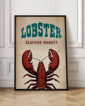 Lobster Seafood Market Poster