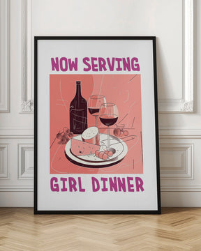 Girl Dinner No 1 Poster