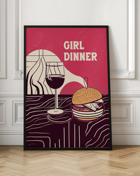 Girl Dinner No 3 Poster