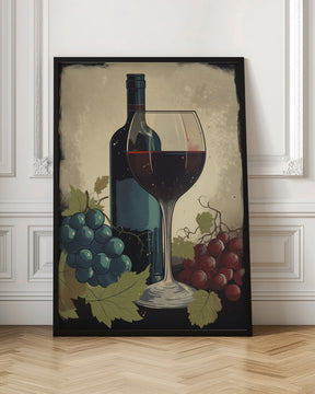 Red Red Wine No 4 Poster