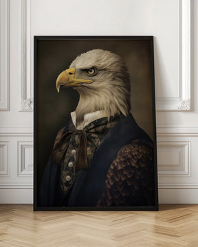 Bald Eagle Portrait Poster