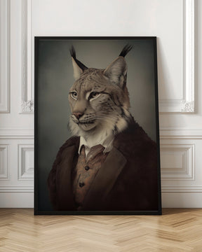 Lynx Portrait Poster