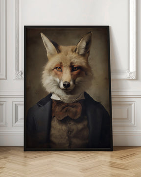 Fox Portrait Poster