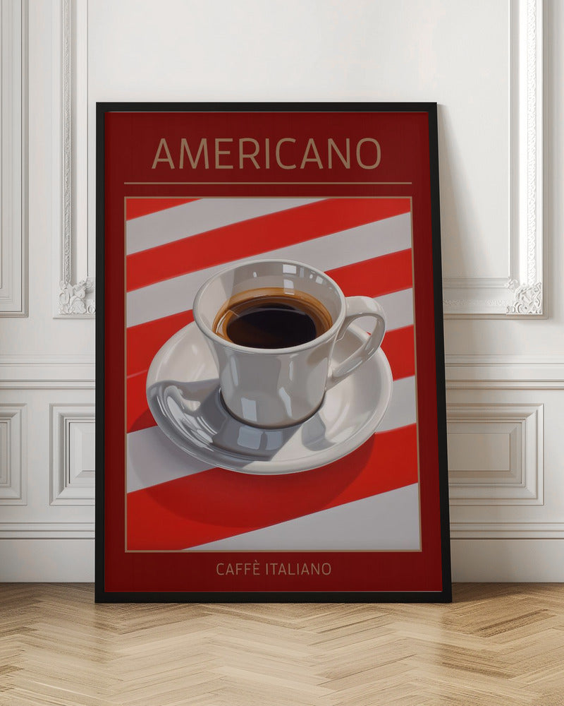 Americano Coffee Poster