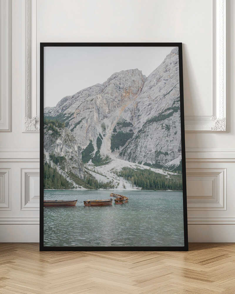 Lago Di Braies Poster