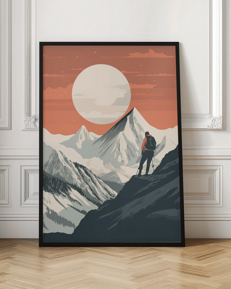 The Mountain Climber No 1 Poster