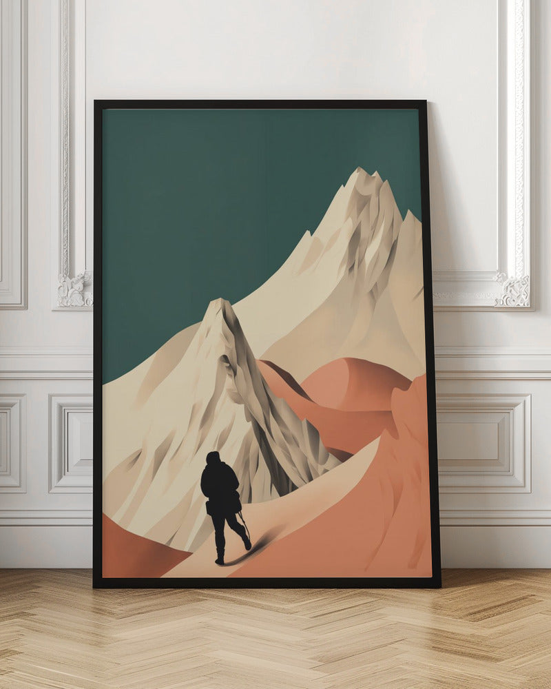 The Mountain Climber No 2 Poster