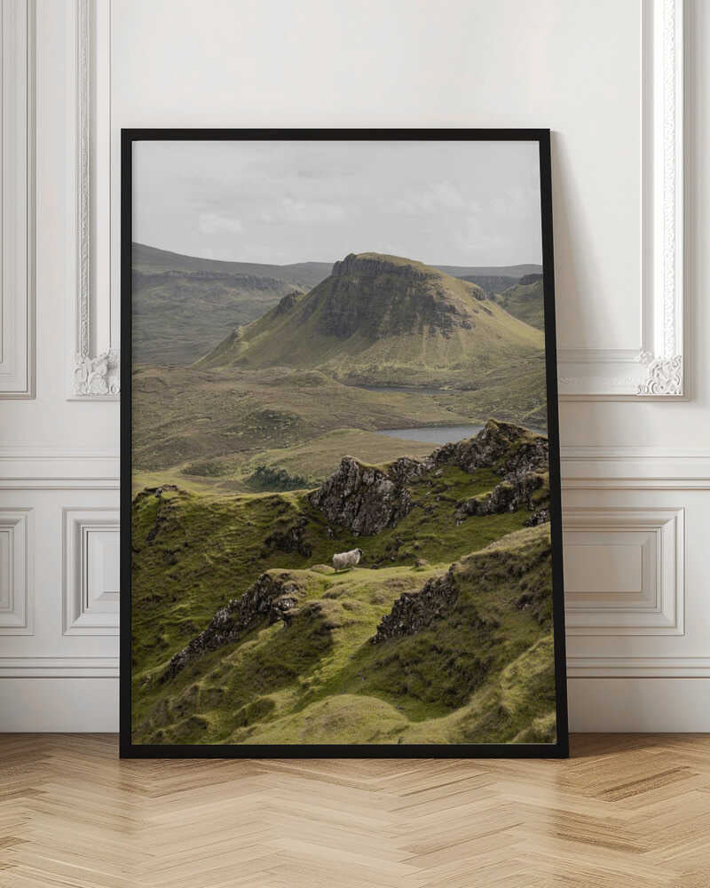Quiraing Landscape on Scotland's Isle of Skye Poster