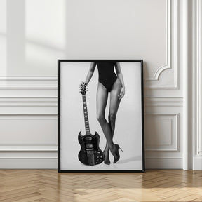 Lady And The Gibson Poster