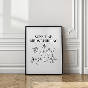 The perfect morning ritual Poster