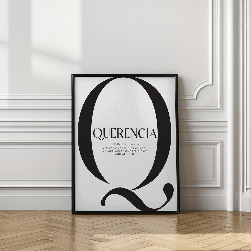 Querencia definition Poster