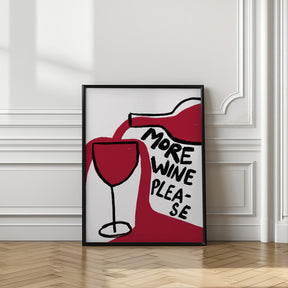 More Wine Please Poster