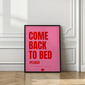 Come Back to Bed Poster