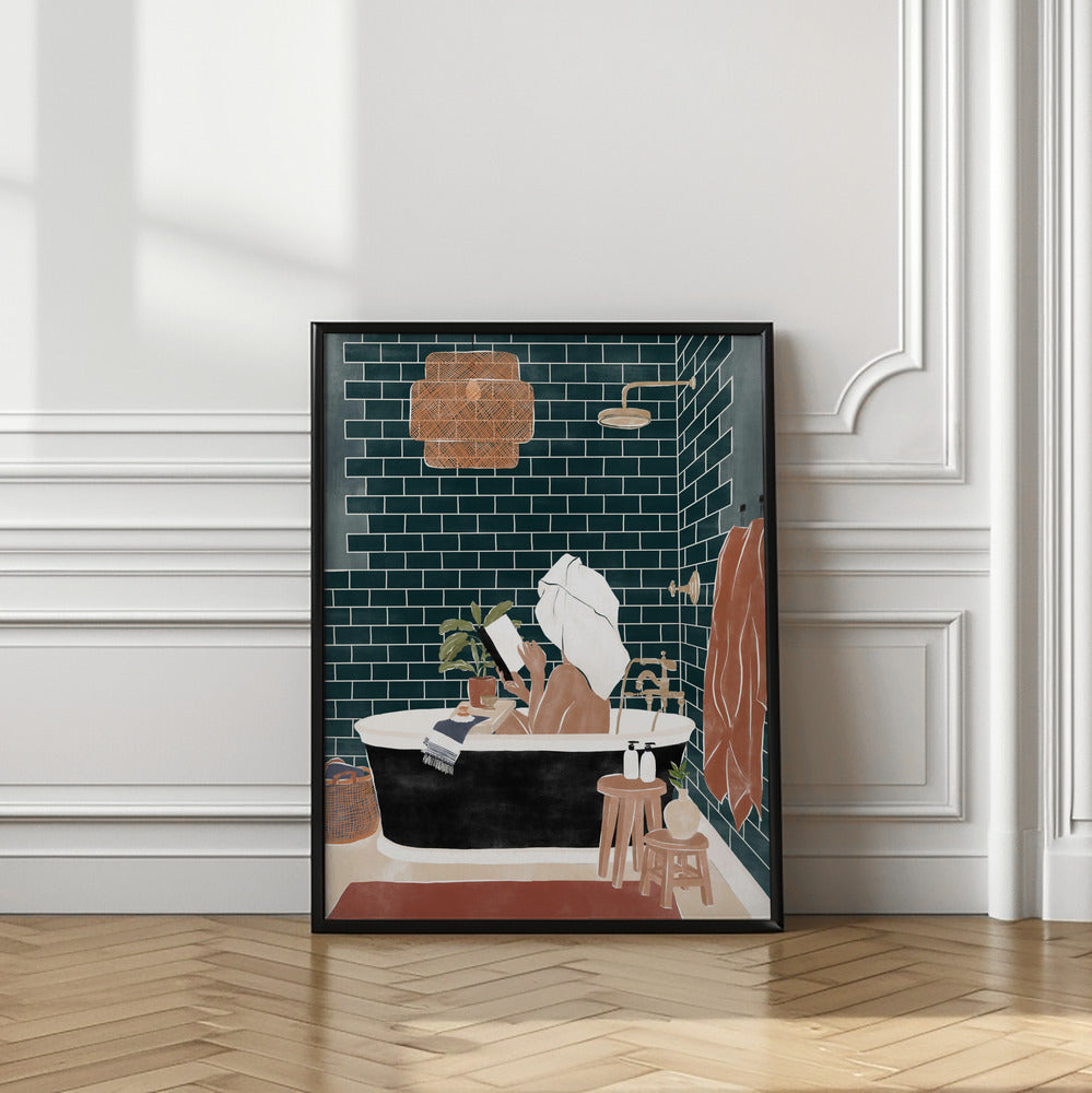 Bathroom Babe Poster