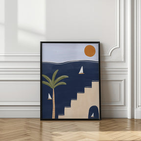 Sailboats Poster