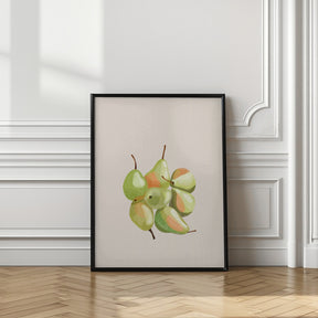 Seven pears Poster