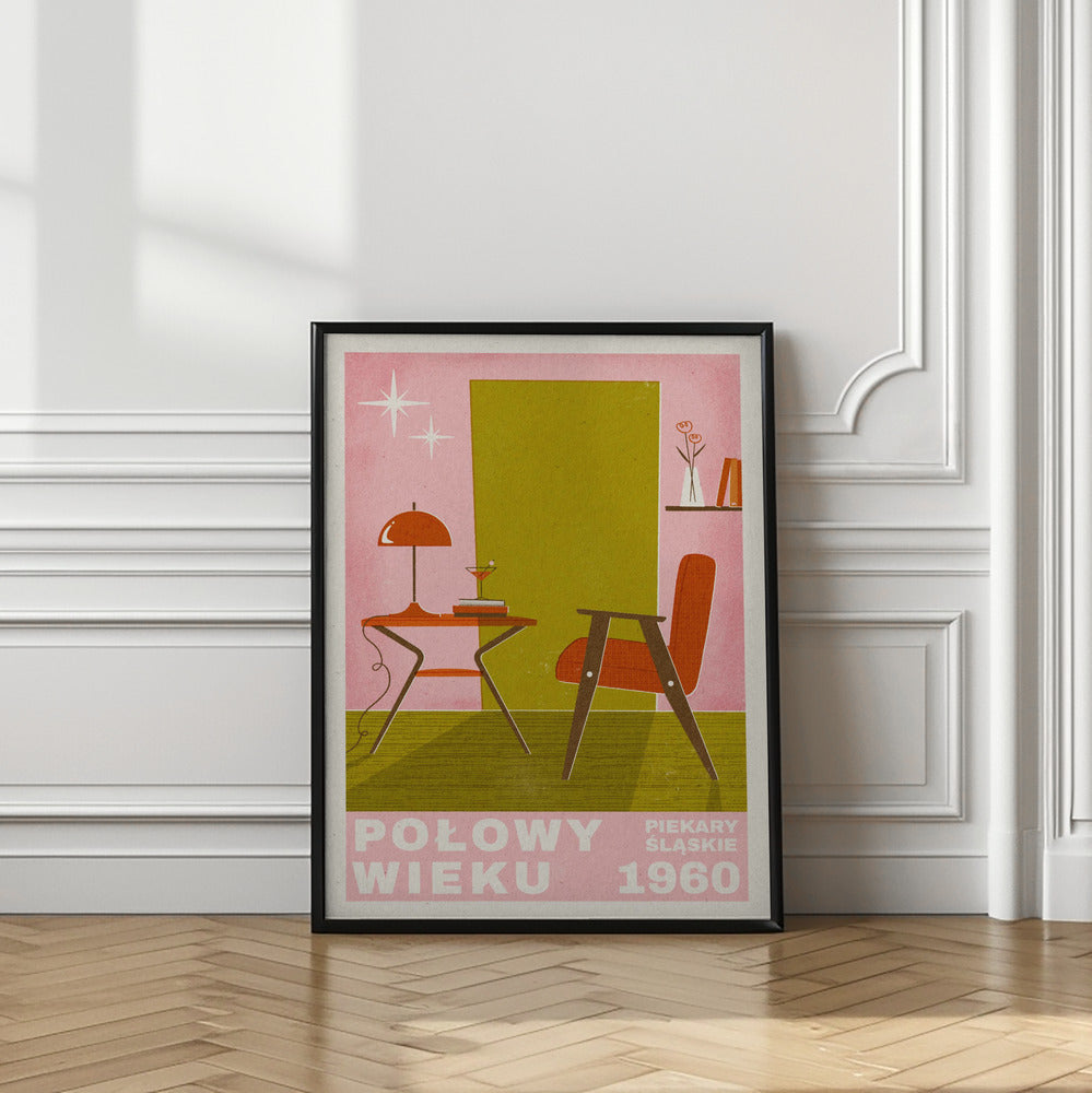 Mid Century Furniture Poster