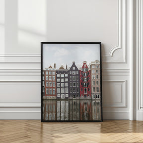 Canal Houses of Amsterdam Poster