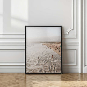Santa Monica Beach Poster