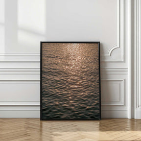 Sunset at Sea Poster