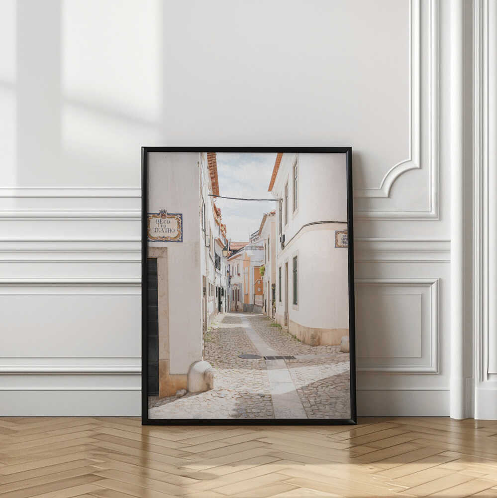 Streets of Cascais Poster