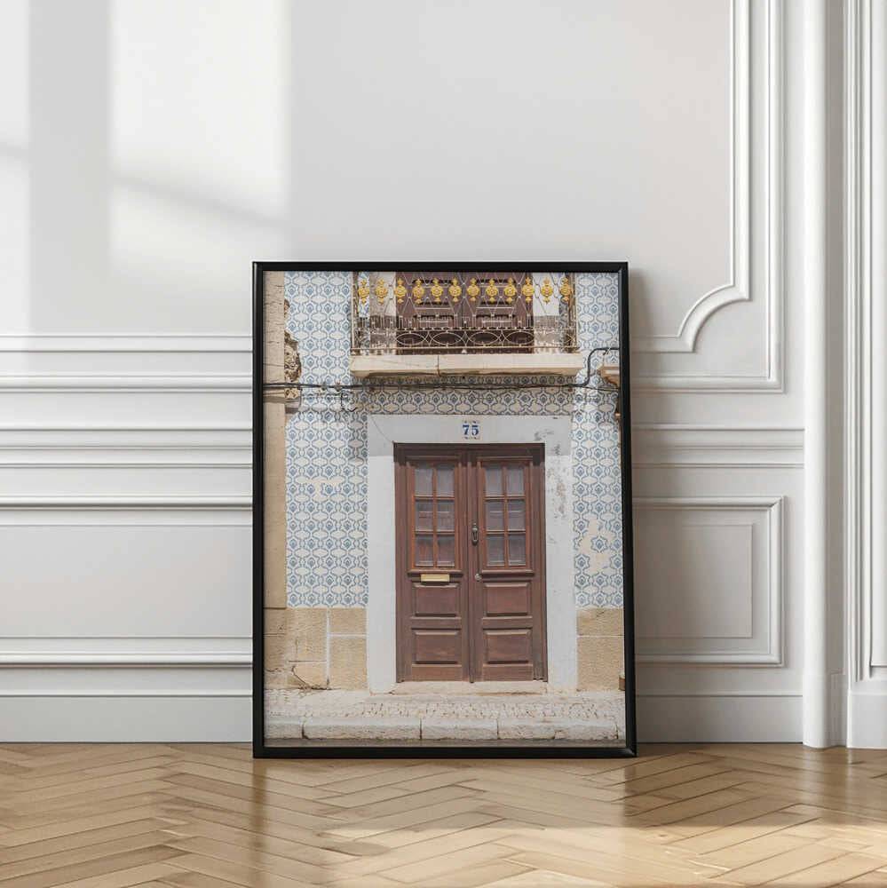Cascais Architecture Poster